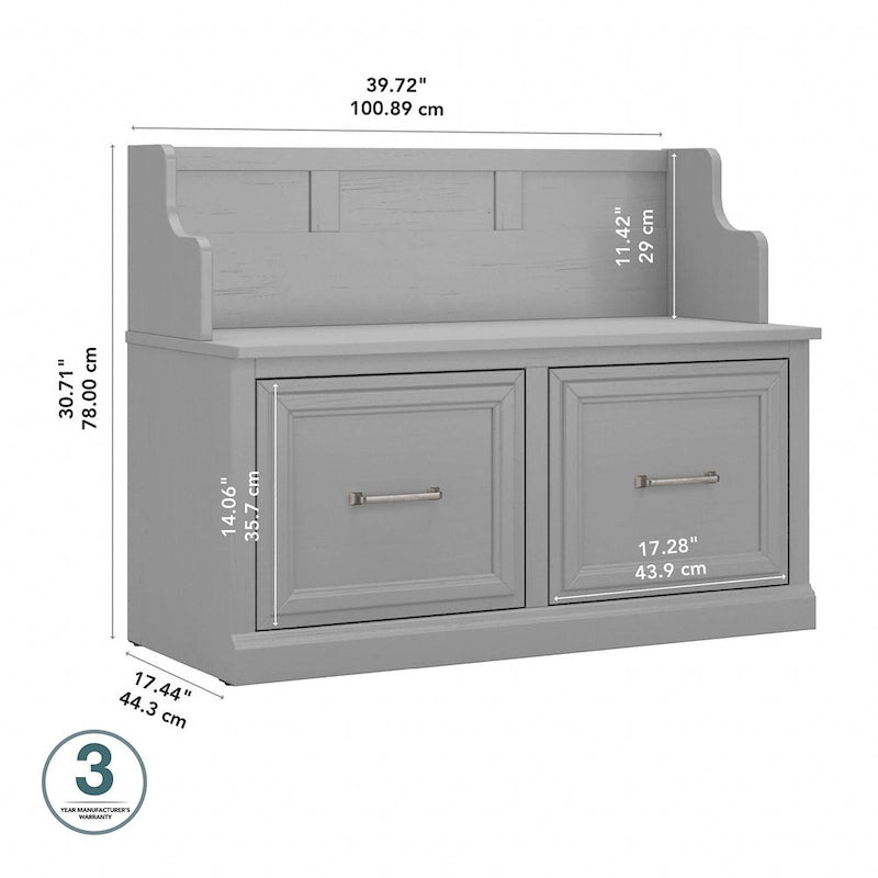 Banc d'entrée 40W avec porte