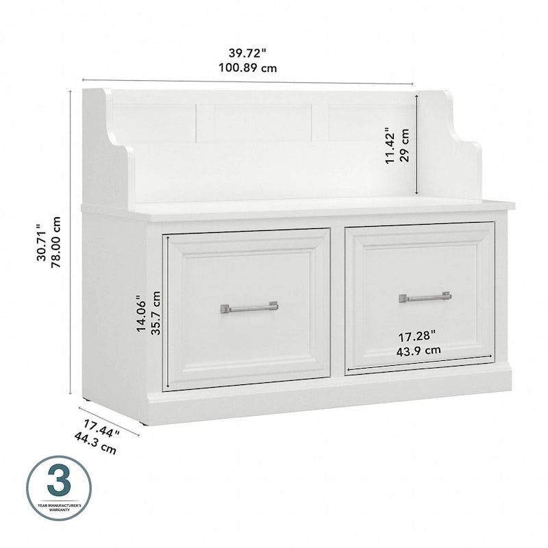 Banc d'entrée 40W avec porte