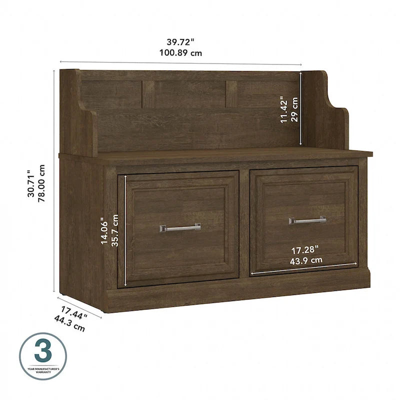 Banc d'entrée 40W avec porte