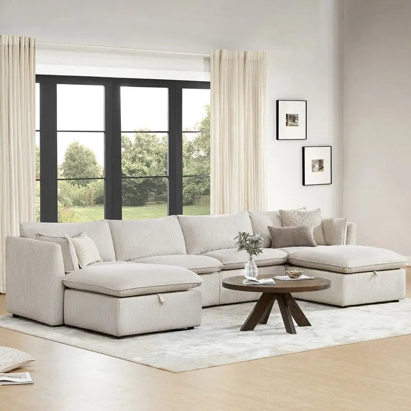 Canapé modulaire en U