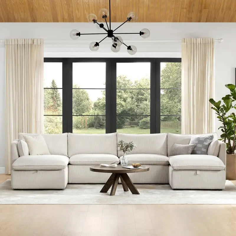 Canapé modulaire en U