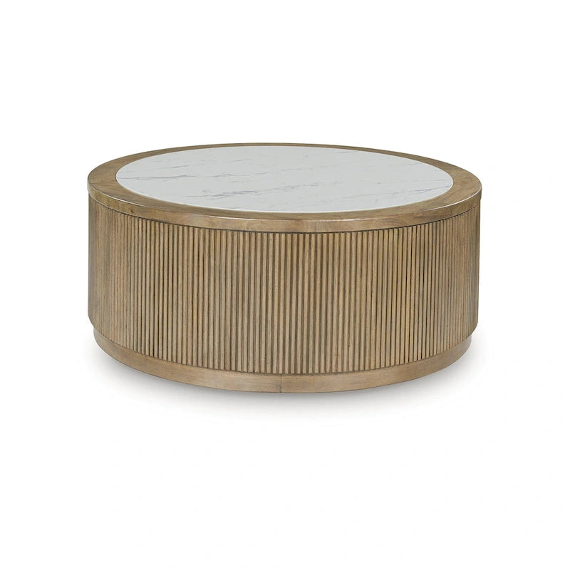 Table basse ronde