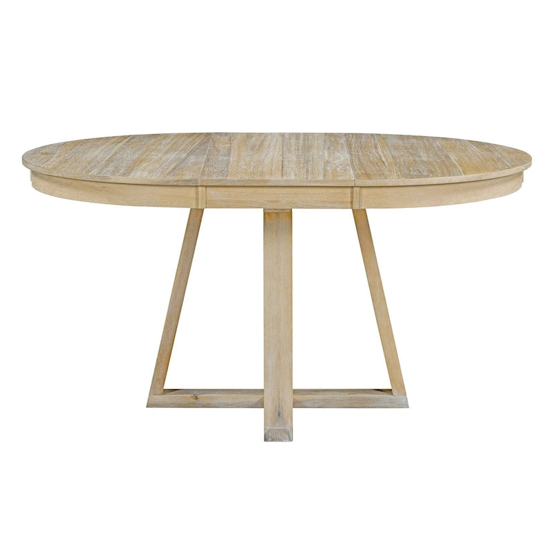 Ensembles table et chaises de salle à manger multifonctionnels, ensembles de table de salle à manger de style ferme avec rallonges pliantes amovibles, pieds en croix