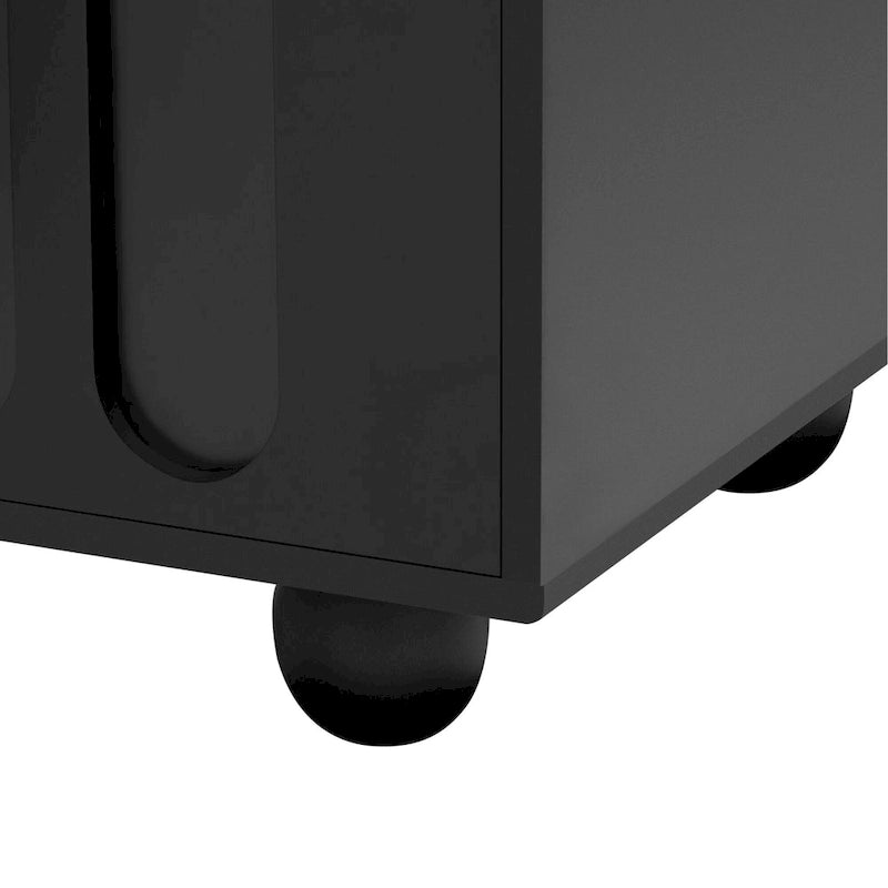 Meuble TV moderne en bois massif