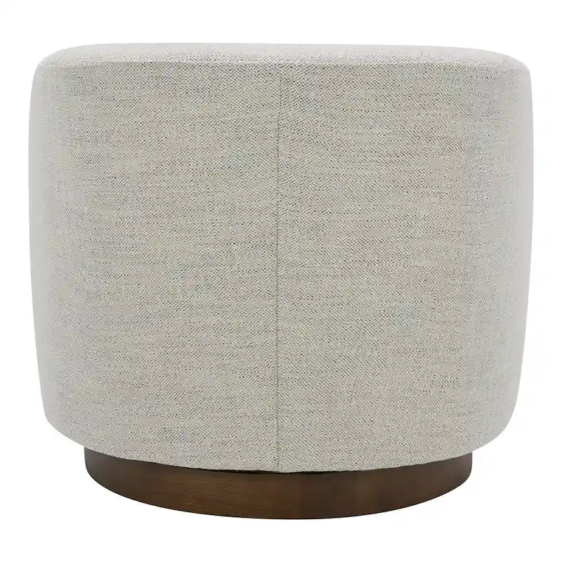 Fauteuil pivotant crapaud moderne et rembourré