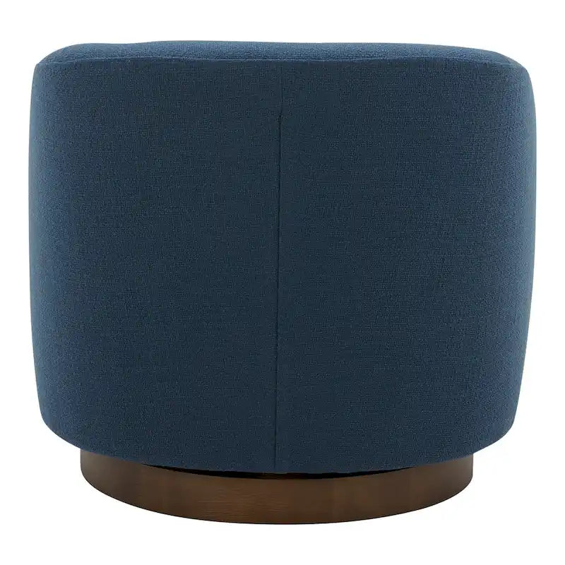 Fauteuil pivotant crapaud moderne et rembourré