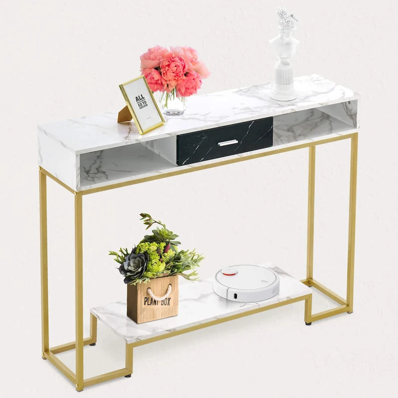 Console d'entrée avec tiroirs
