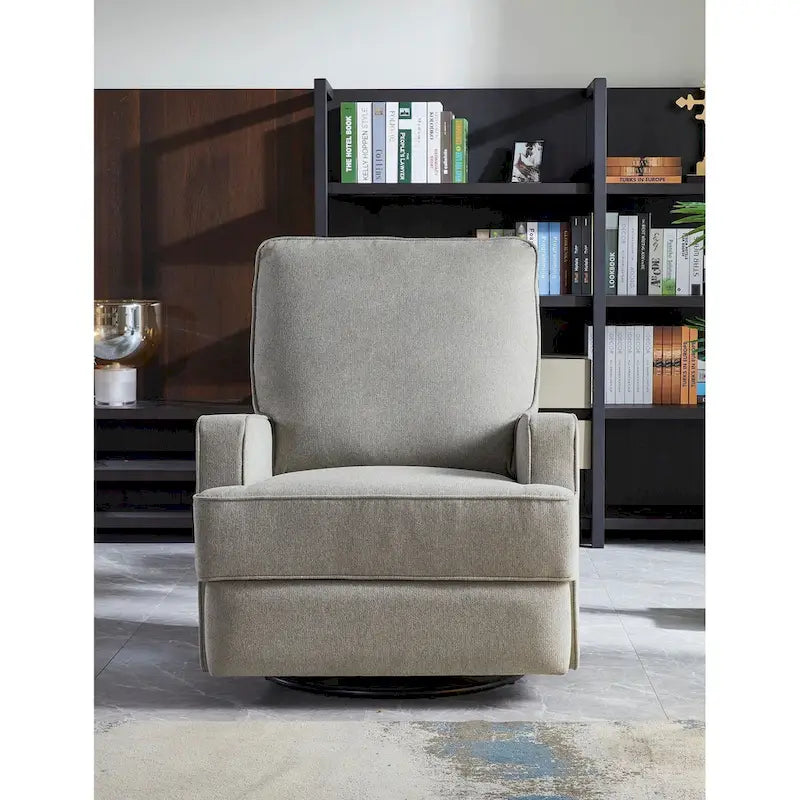 Fauteuil inclinable planeur rotatif manuel