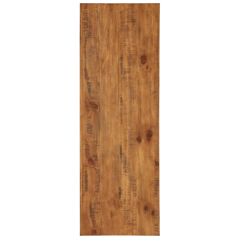 Canapé rustique et console d'entrée avec piètement en X