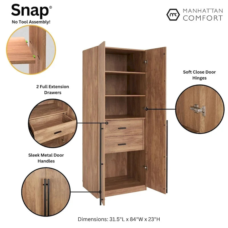 Armoire autoportante moderne 1.0