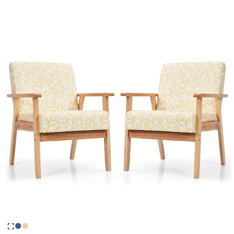 Ensemble de 2 fauteuils de salon