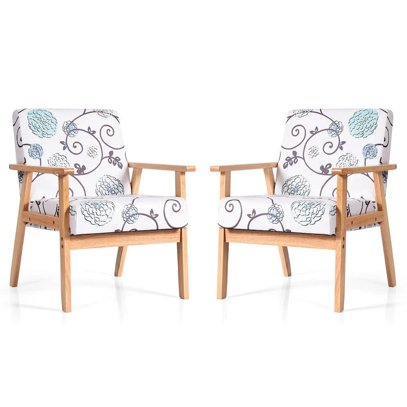 Ensemble de 2 fauteuils de salon