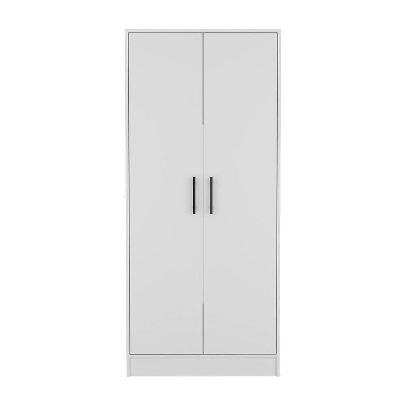 Ensemble de chambre à coucher 2 pièces (comprenant une armoire et une commode à 6 tiroirs)