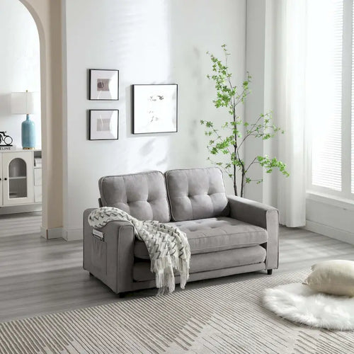3 Fold Sofa,Convertible Futon Couch sleeper sofabed