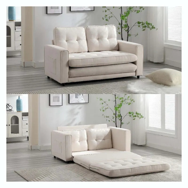 Canapé 3 plis, Canapé-lit convertible Futon