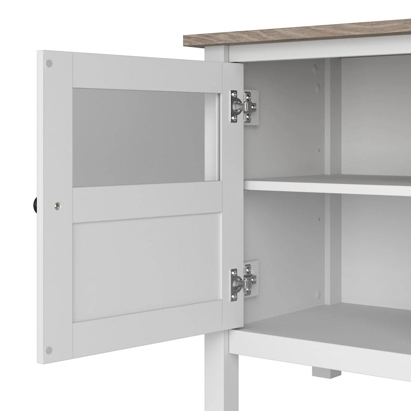 Table basse de style rustique avec tables d'appoint
