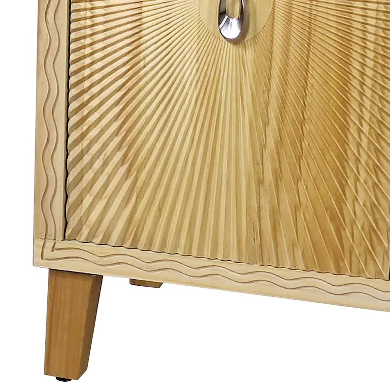 Meuble de rangement vintage à 4 portes