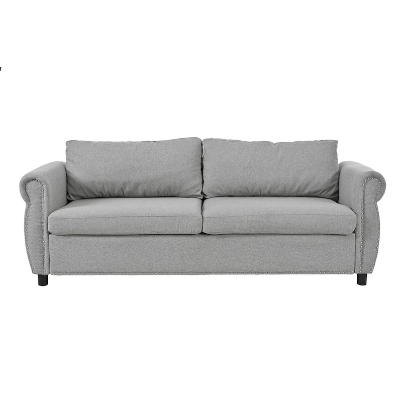 Canapé-lit 2-en-1 avec grand matelas à mémoire de forme