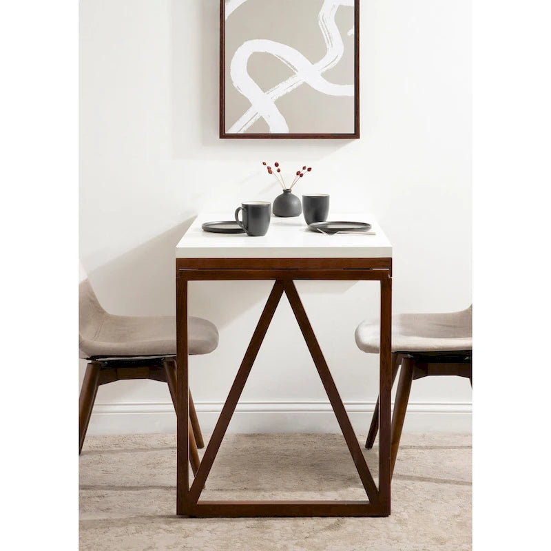 Table murale en bois - 24x33x31