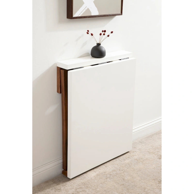 Table murale en bois - 24x33x31