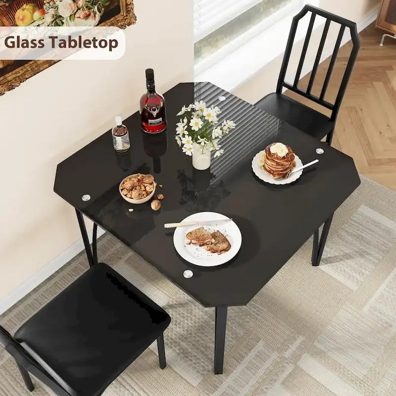 Ensemble table de salle à manger pour (lot de 2)