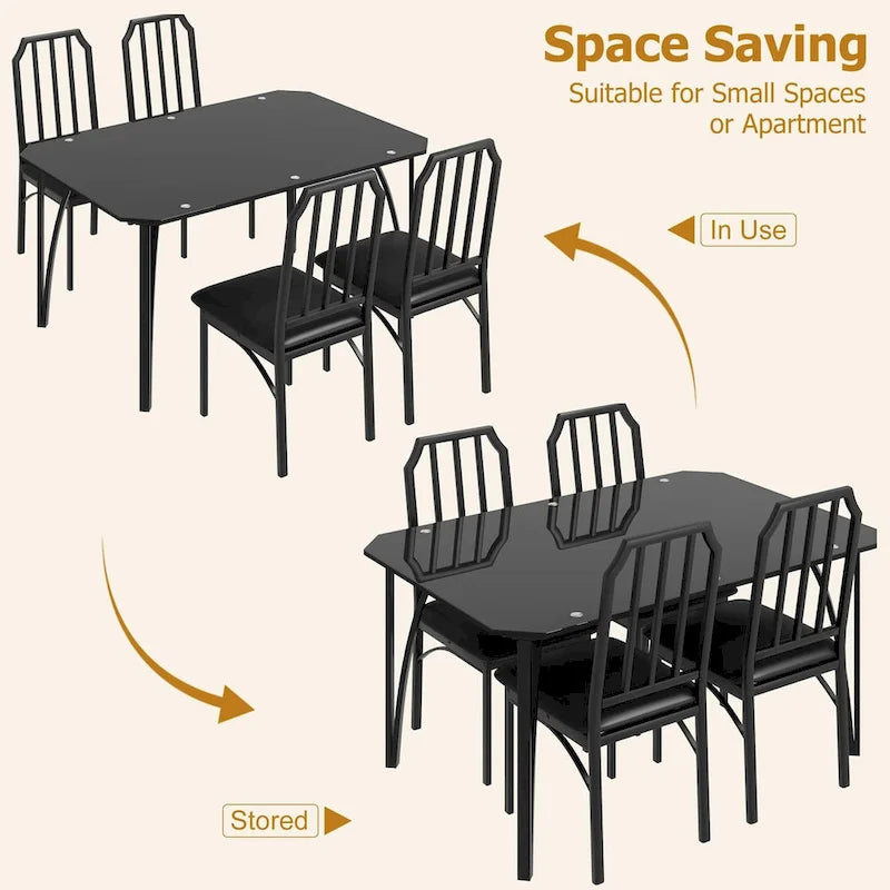 Ensemble table de salle à manger pour (lot de 2)