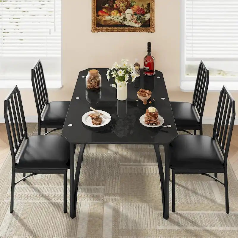 Ensemble table de salle à manger pour (lot de 2)