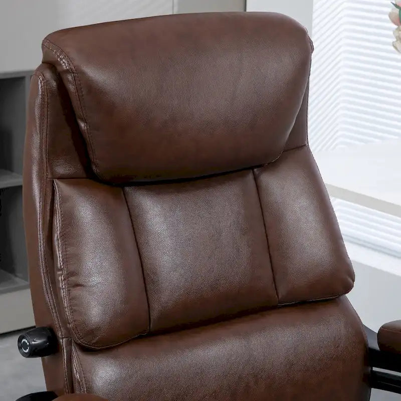 Chaise de bureau en similicuir