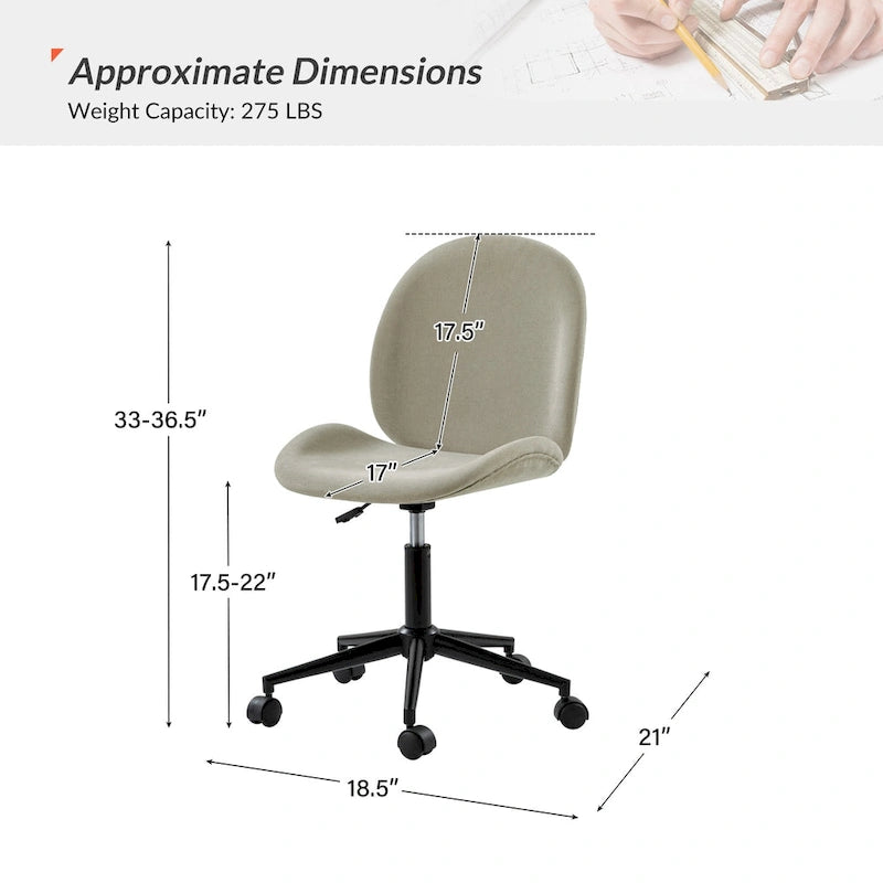 Chaise de bureau moderne